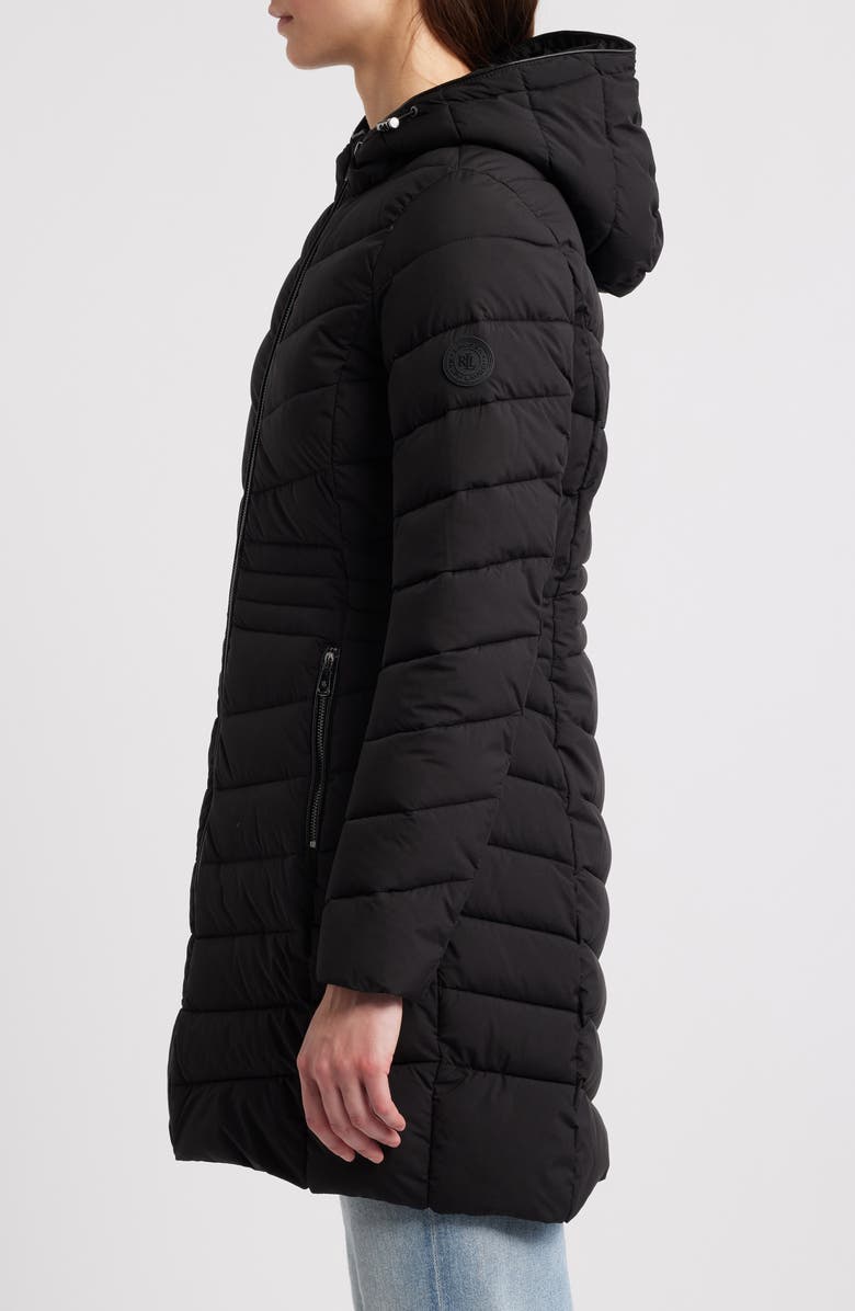 Lauren Ralph Lauren Hooded Puffer Jacket, Alternate, color, 