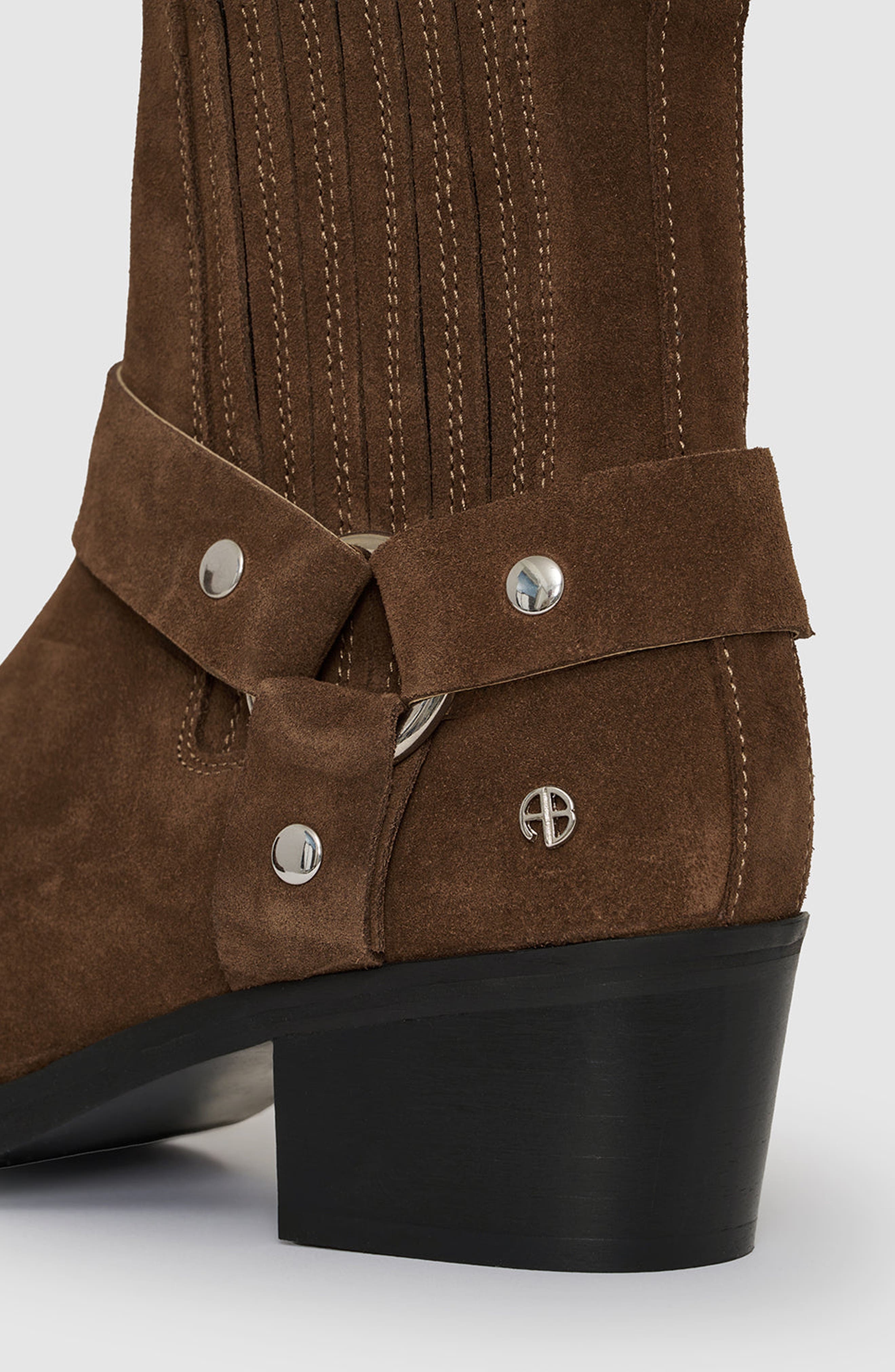 Mid Biker Boots, Alternate, color, Tobacco