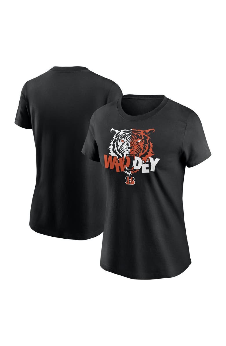 Nike Women's Nike  Black Cincinnati Bengals Hometown Local Pack T-Shirt, Main, color, 