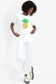 Trina Turk Maui Old Fashioned Cotton Sweater