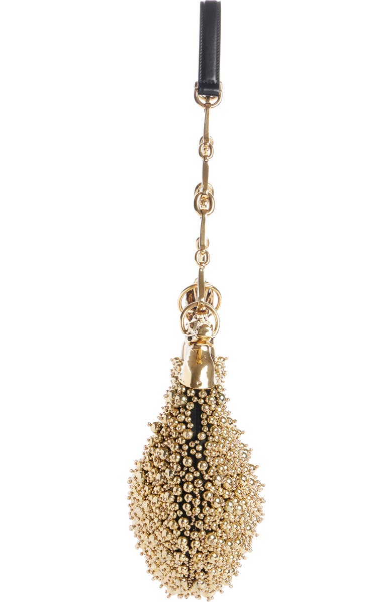 Chloé Chain Horse Beaded Hobo Bag, Alternate, color,