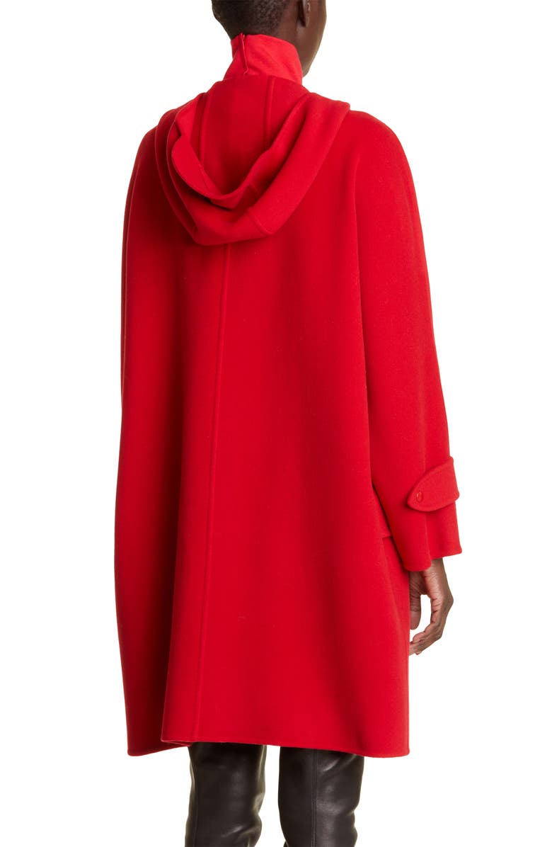 Max Mara Knut Virgin Wool Hooded Coat, Alternate, color,