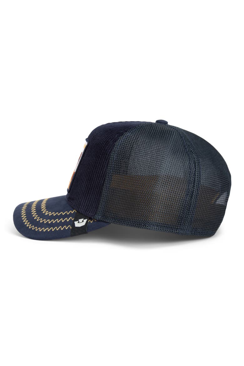High Class Remix Dog Patch Snapback Trucker Hat, Alternate, color, MULTI COLOR