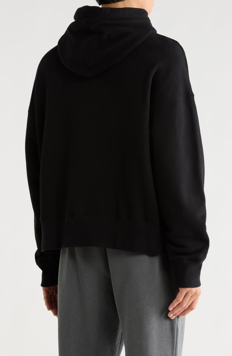 Palm Angels Broken Palm Cotton Blend Hoodie, Alternate, color, 