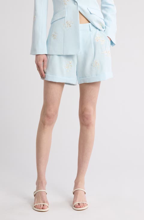 Maxine Wildflower Bouquet High Waist Shorts