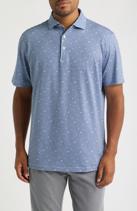 On the Half Shell Summer Comfort Performance Jersey Polo