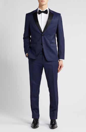 Huge Navy Wool Tuxedo