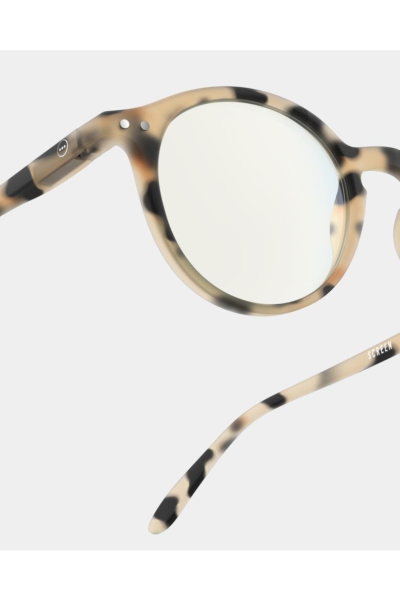 Screen #D Blue Tortoise, Alternate, color, Light Tortoise