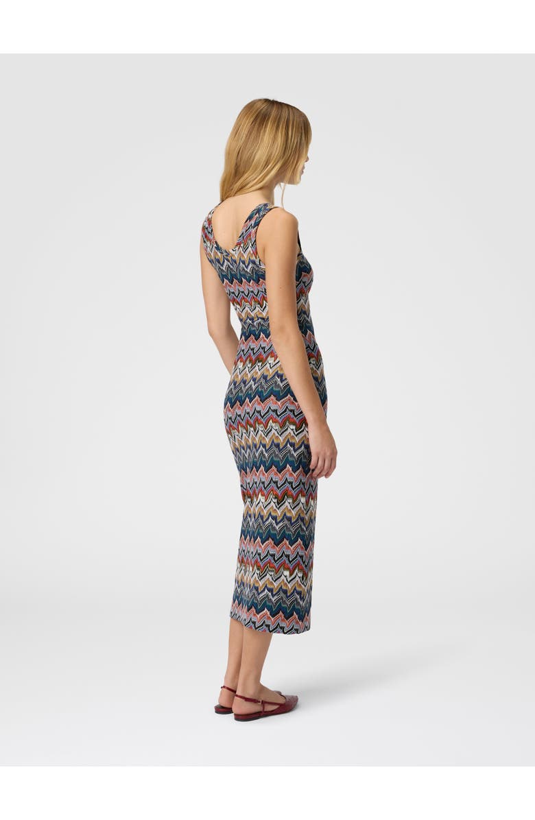 Missoni Long Lace Slip Dress, Alternate, color, Multicoloured