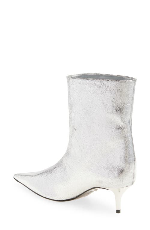 Schutz Frances Kitten Heel Bootie In Black