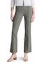 Pintuck Pleat Crop Flare Pants