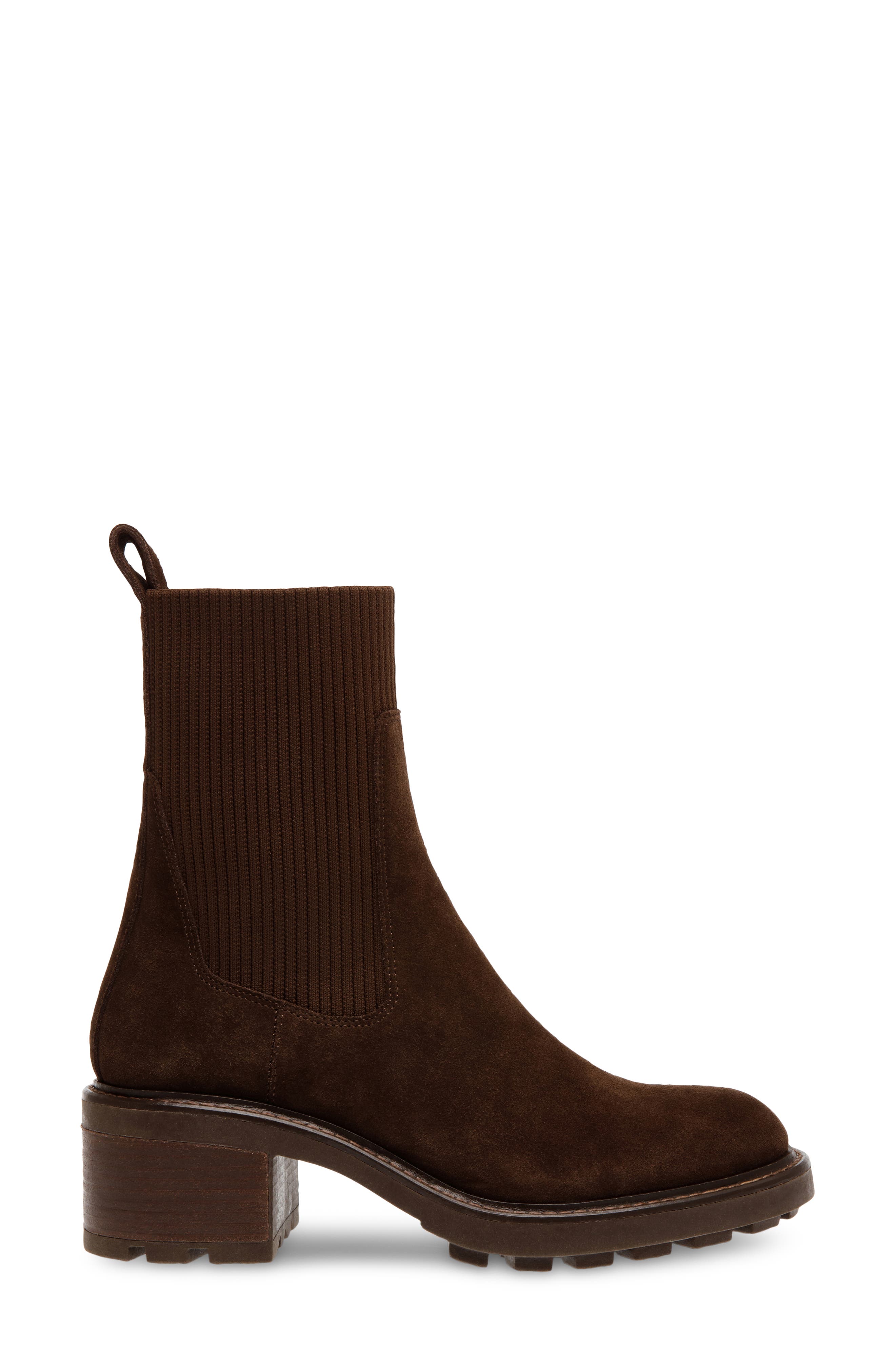 Kiley Platform Bootie, Alternate, color, BROWN SUED