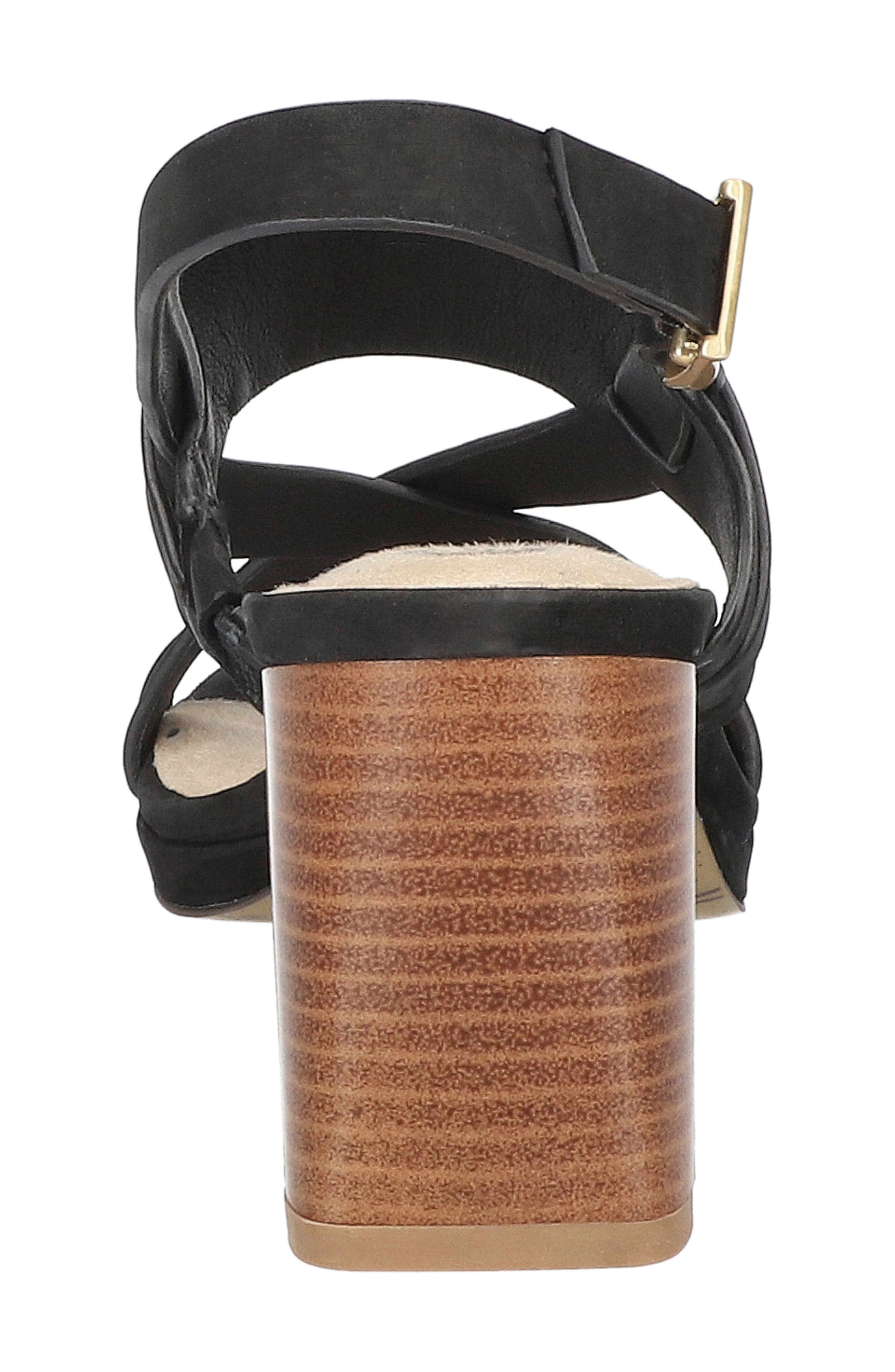 Bella Vita Desoto Slingback Sandal, Alternate, color, Black Leather