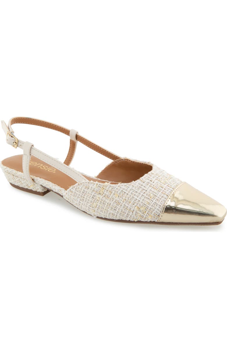 Kensie Penny Slingback Flat, Main, color,