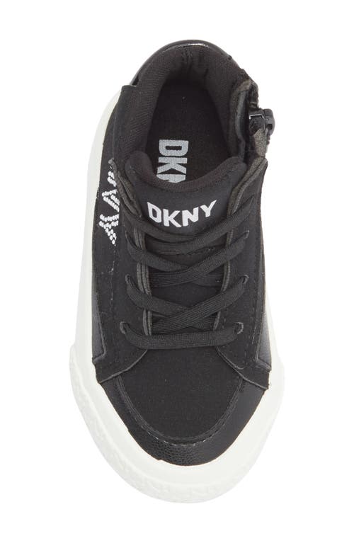 Dkny Kids' Hannah Melissa High Top Sneaker In Black