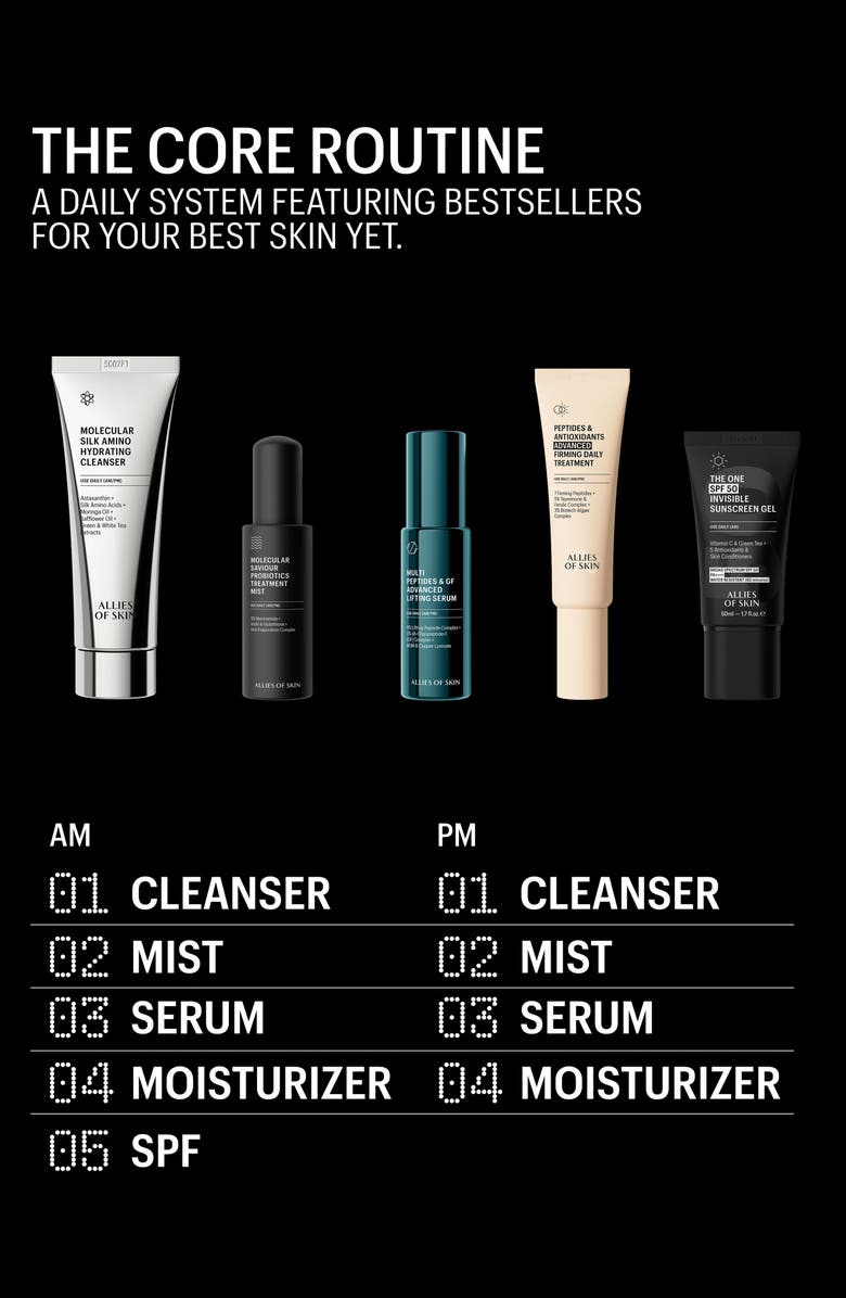 ALLIES OF SKIN Molecular Silk Amino Hydrating Cleanser, Alternate, color, 