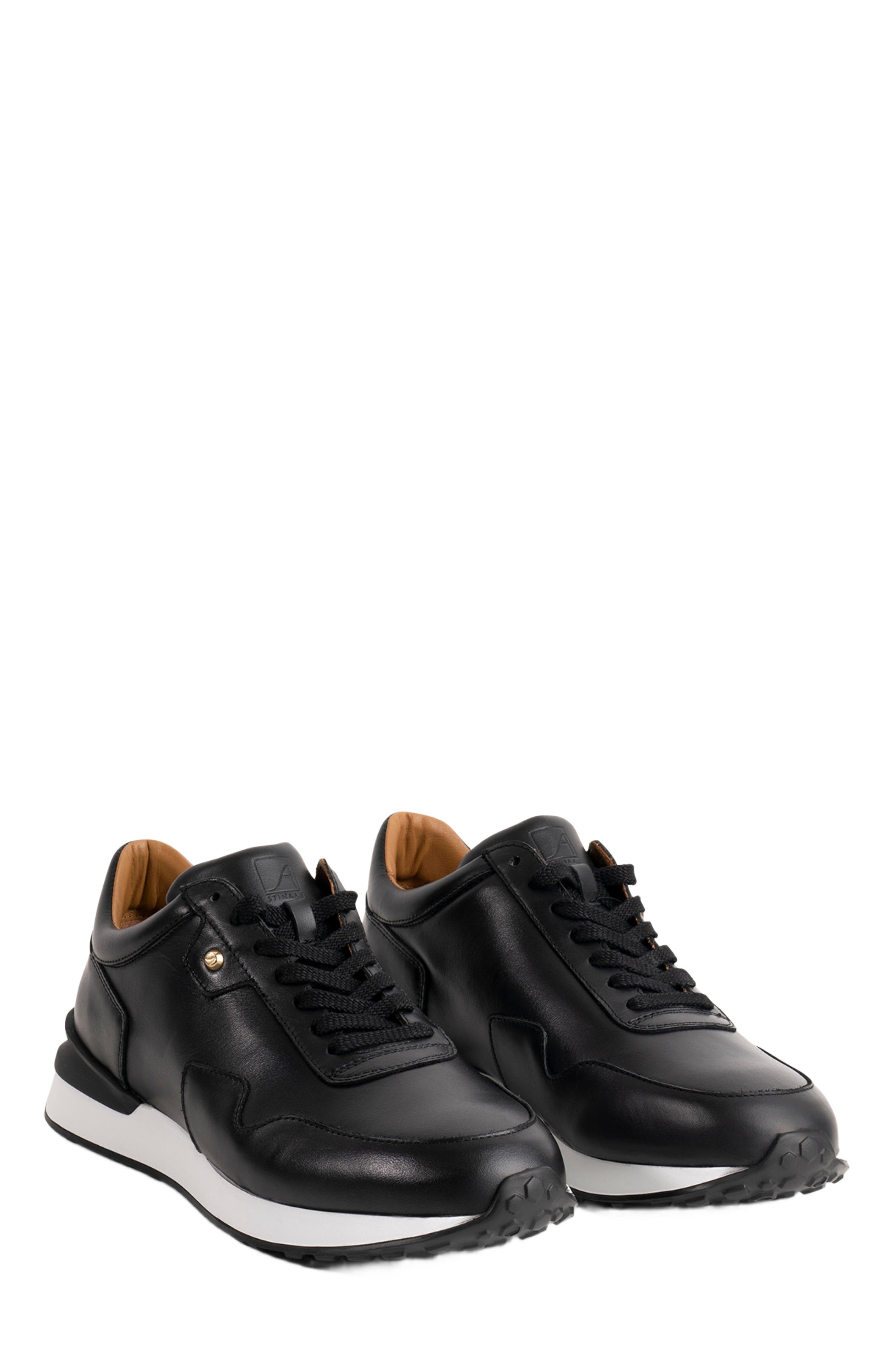 Stinaa.J Noah Orthopedic Sneakers, Alternate, color, Black Leather