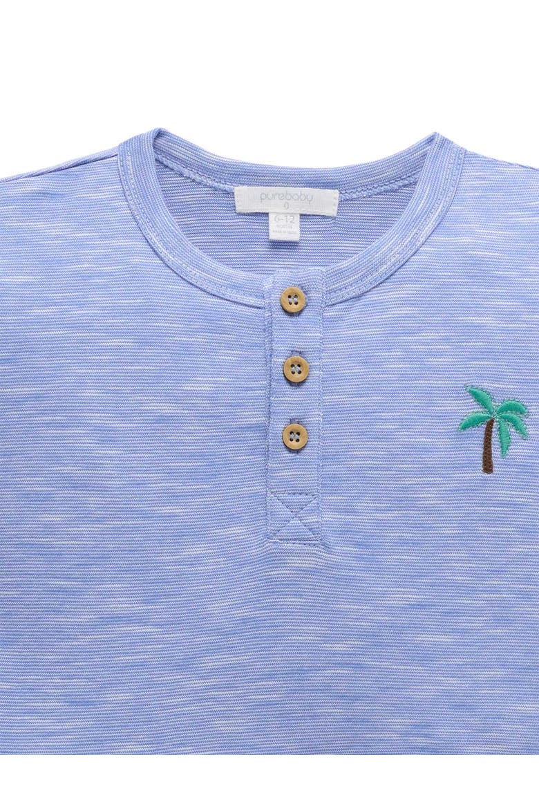 Fiesta Resort Henley Top & Short Set, Alternate, color, Fiesta Print