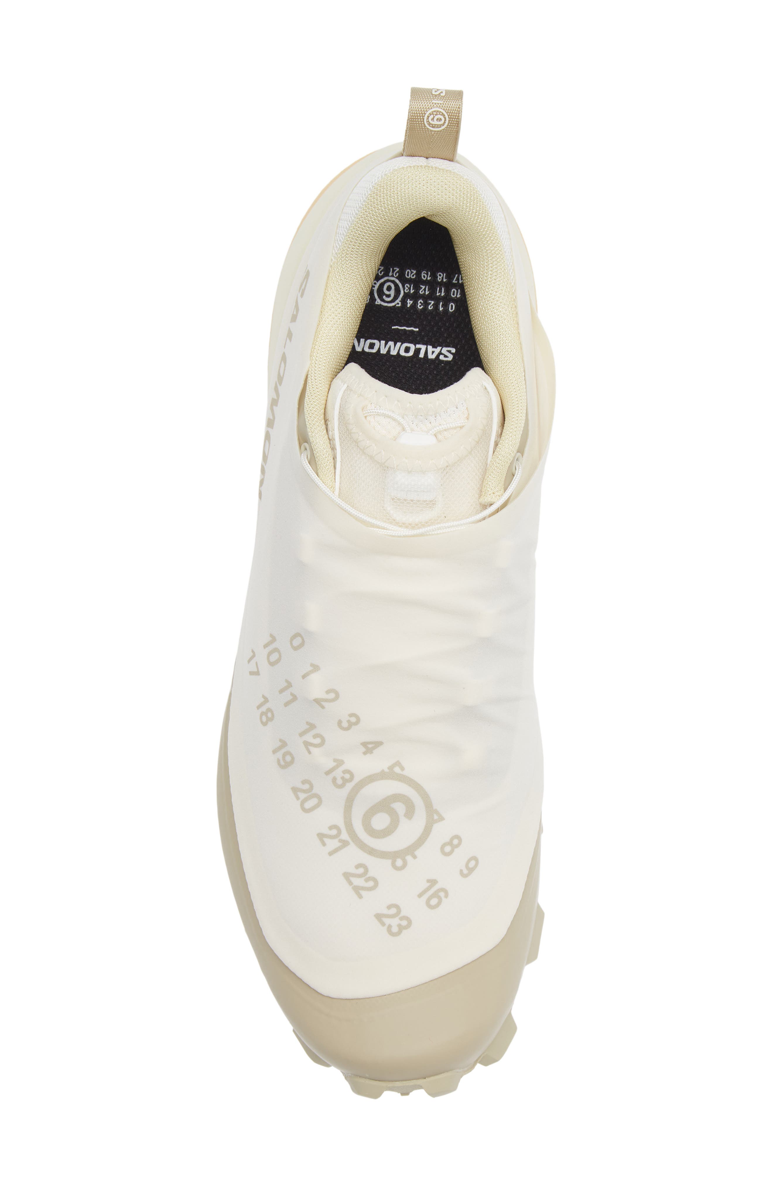 x Salomon Crossdust Sneaker, Alternate, color, VANILLA ICE/ EUCALYPTUS