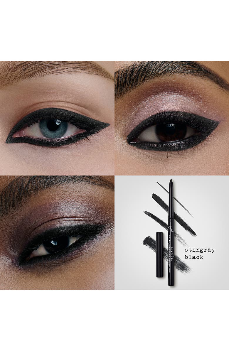 Stila Stay All Day<sup>®</sup> Smudge & Set Waterproof Gel Eyeliner, Alternate, color, Stingray Black