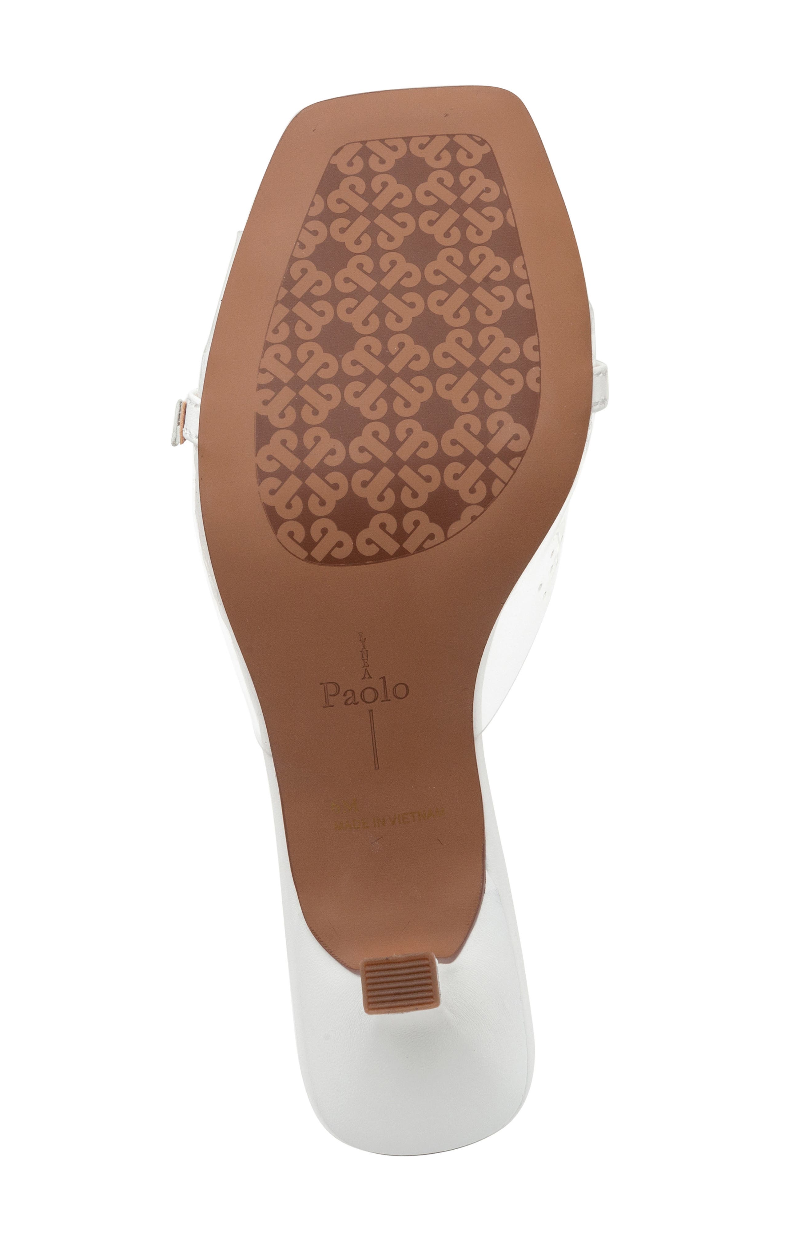 Linea Paolo Gillian Sandal, Alternate, color, Clear/ Eggshell