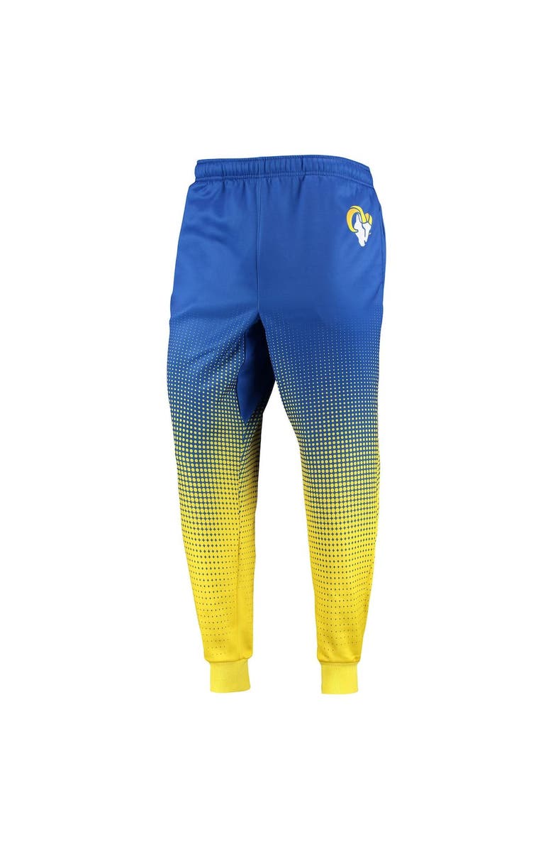 FOCO Men's FOCO Royal Los Angeles Rams Gradient Jogger Pants, Alternate, color,
