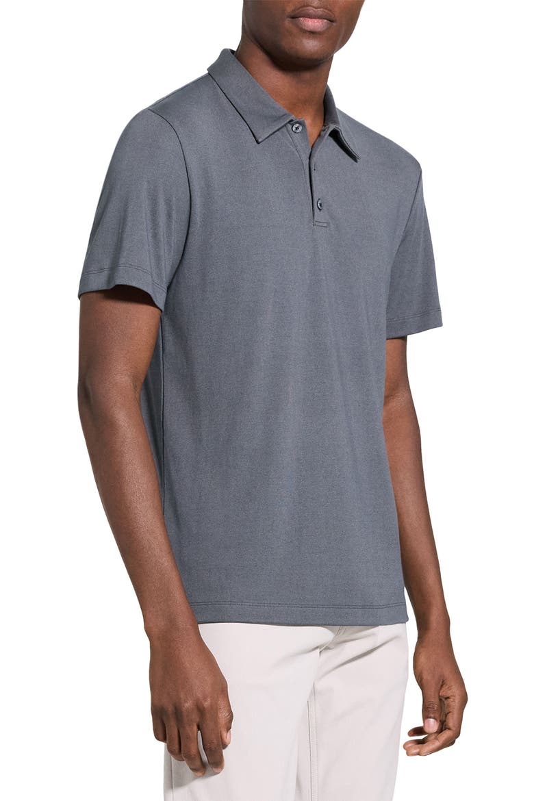 Bron in Anemone Milano Polo, Alternate, color, CARBON