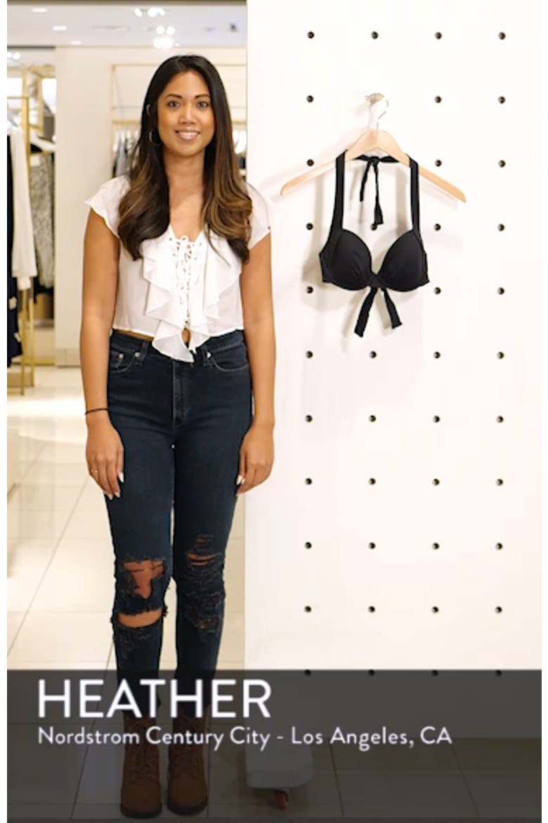 Underwire Halter Bikini Top video