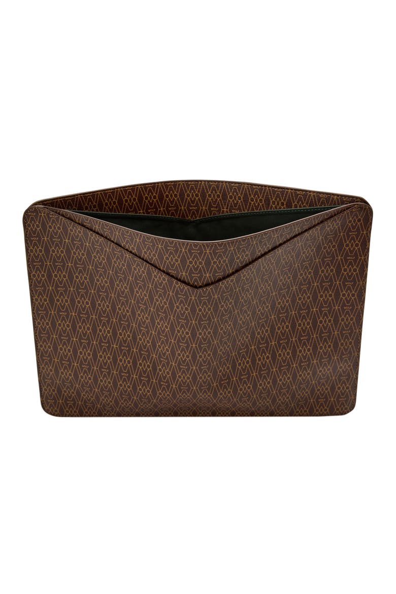 Signature 13" Laptop Sleeve, Alternate, color, Brown