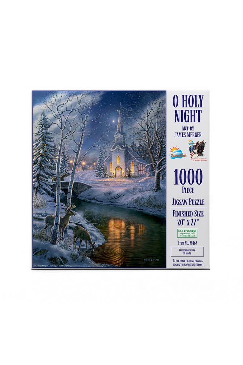 O Holy Night 1000 piece Jigsaw Puzzle for Adults, Alternate, color, Multicolor