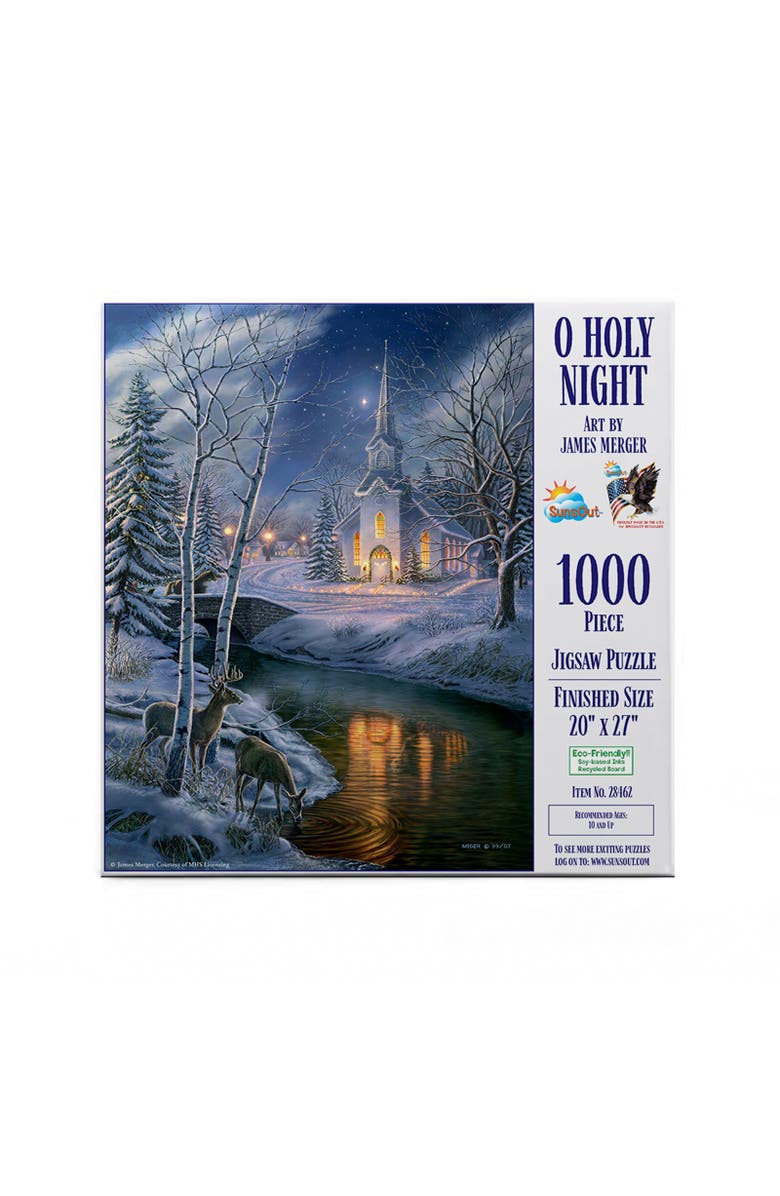 Sunsout O Holy Night 1000 piece Jigsaw Puzzle for Adults, Alternate, color, Multicolor