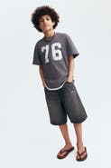 H&M Baggy-fit denim shorts