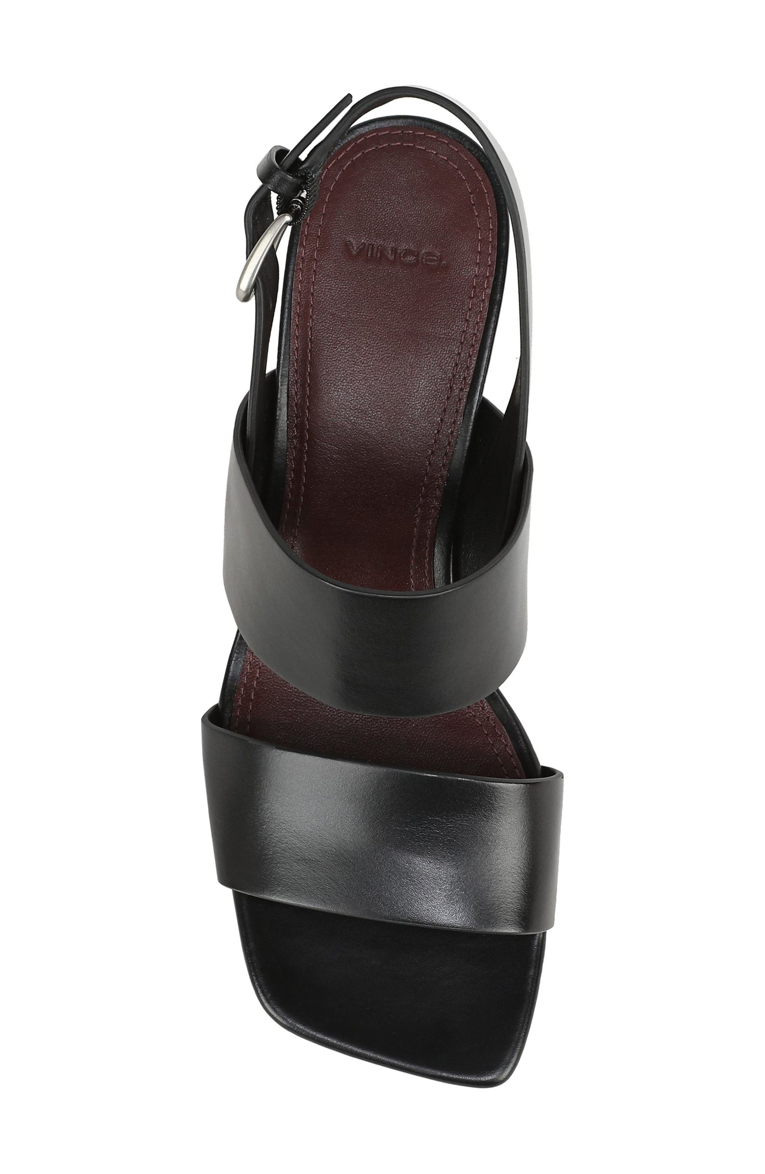 Vince Oliana Slingback Sandal, Alternate, color, Black