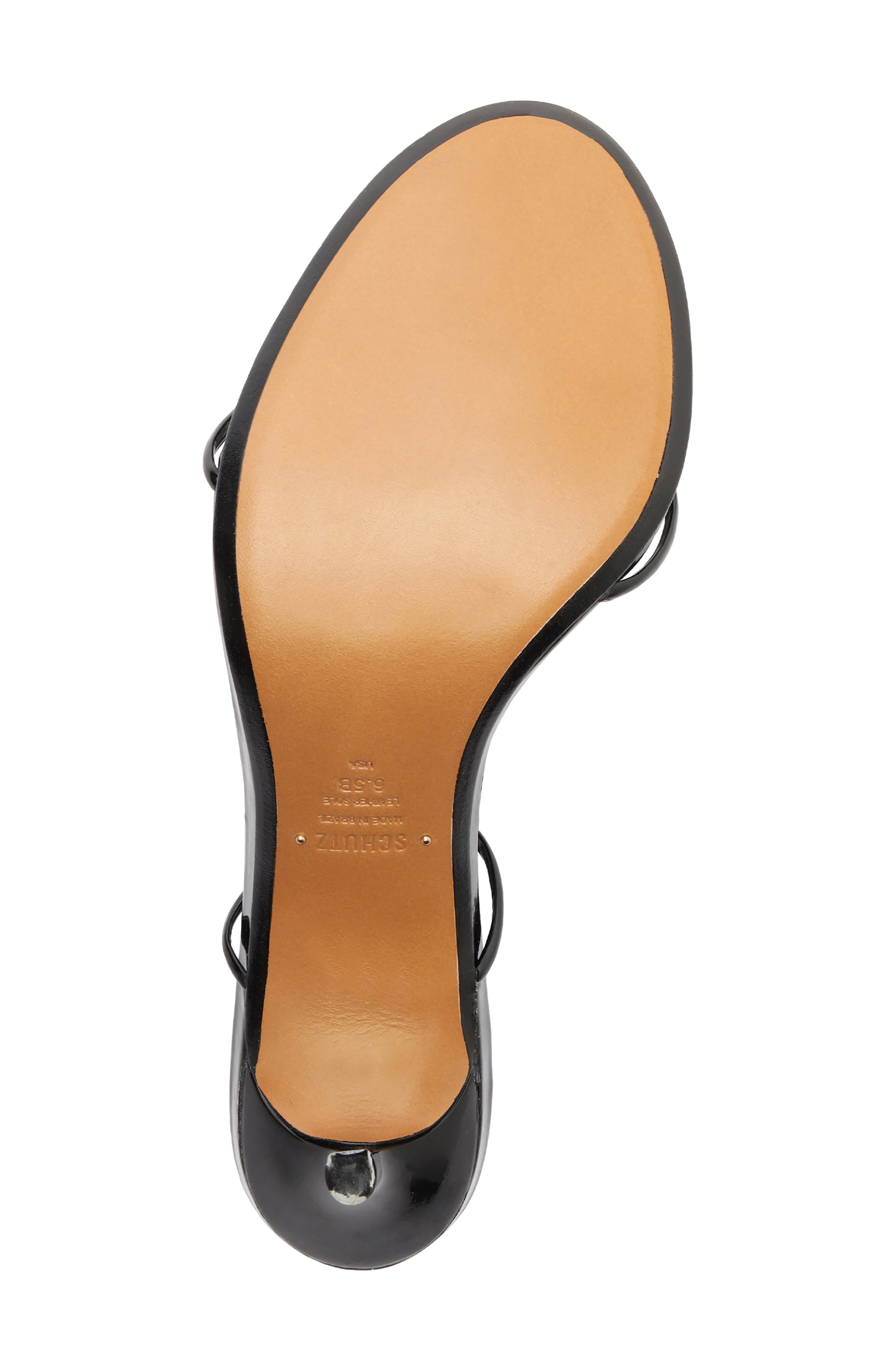 Schutz Jules Ankle Strap Sandal, Alternate, color, 