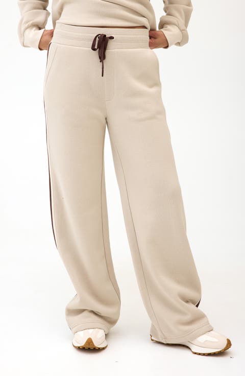 Lupita Side Stripe Fleece Pants