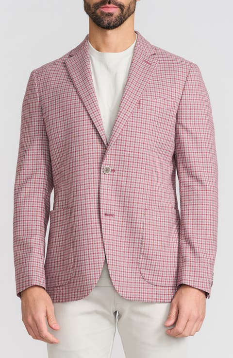 Check Sport Coat (Short, Regular & Long)