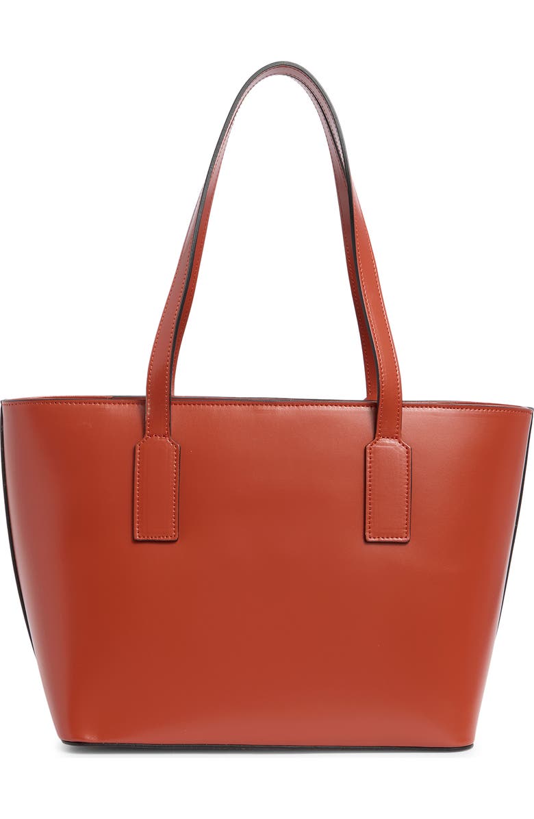 VALENTINO BY MARIO VALENTINO Prince Foreer Leather Tote Bag, Alternate, color, Rust