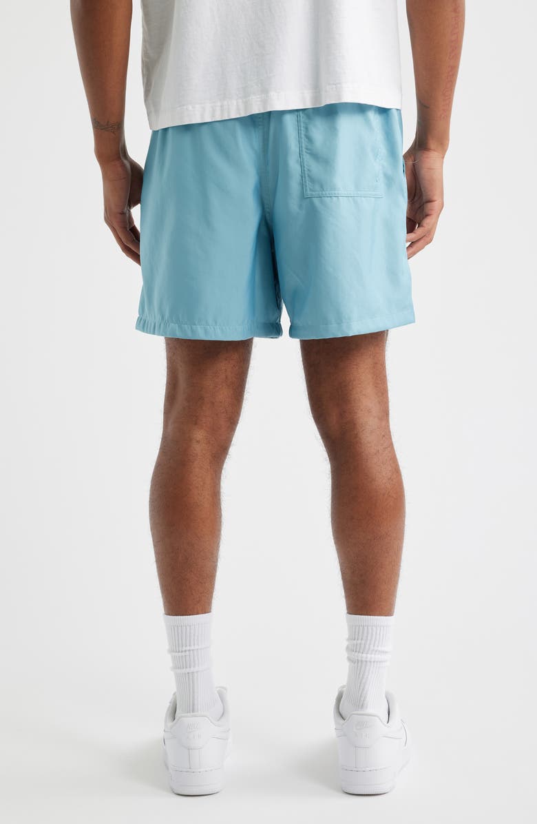 Nike Club Woven Flow Shorts, Alternate, color, Denim Turquoise/ White