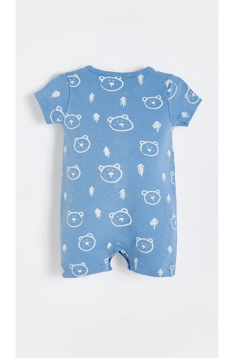 Babycottons Blue Coverall for Infant, Alternate, color, Pastel-Blue