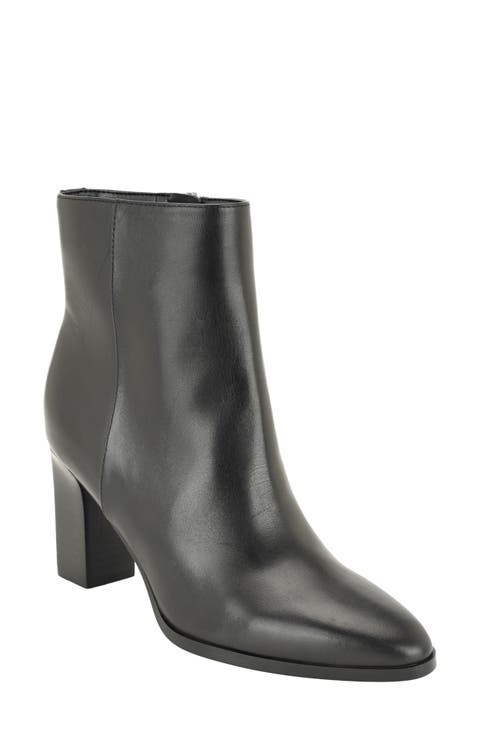 Deven Leather Bootie