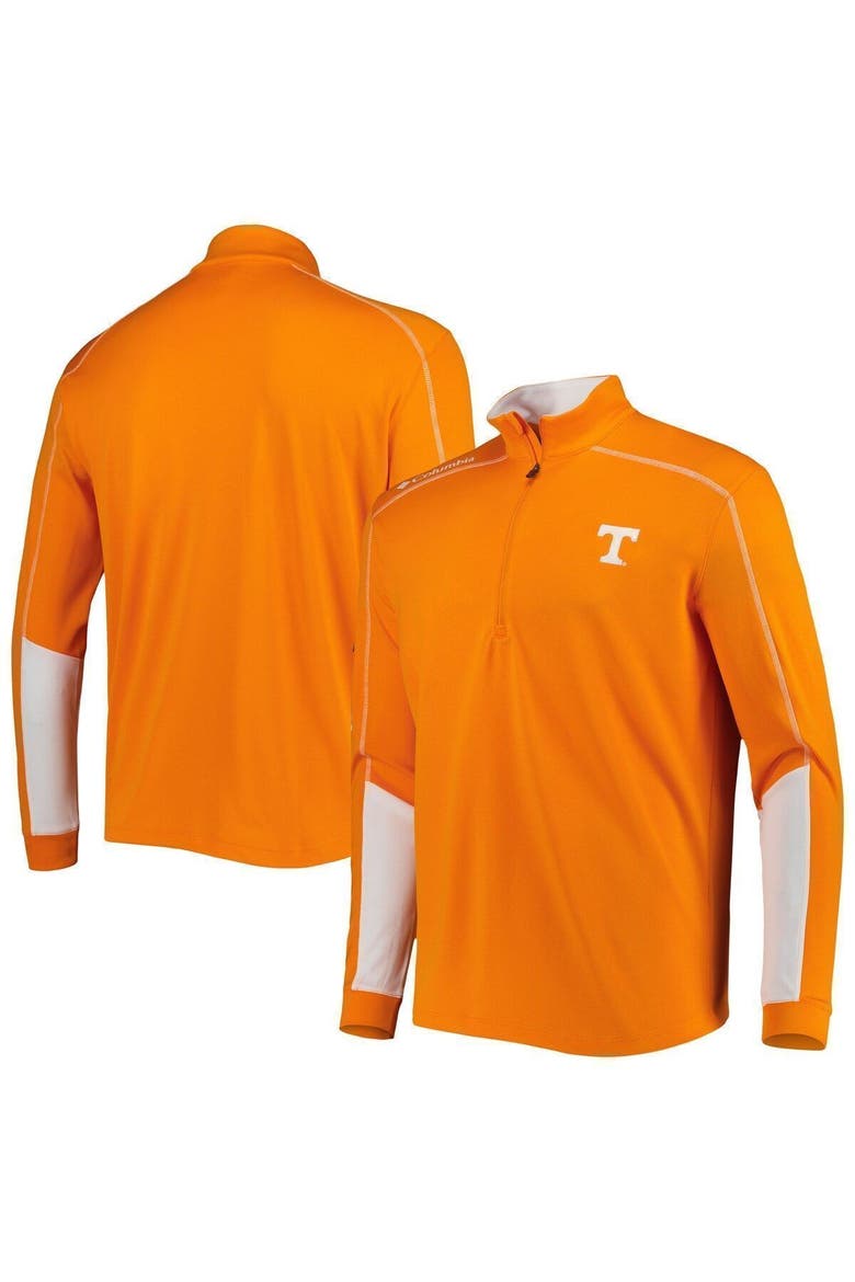 Men's Columbia Tennessee Orange Tennessee Volunteers Shotgun 2.0 Omni-Wick Quarter-Zip Jacket, Main, color, Tennessee Orange