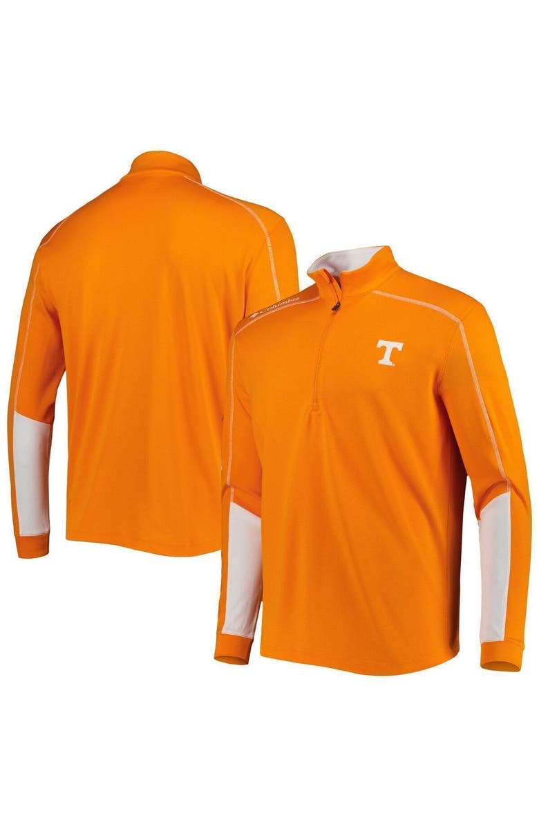 Columbia Men's Columbia Tennessee Orange Tennessee Volunteers Shotgun 2.0 Omni-Wick Quarter-Zip Jacket, Main, color, 