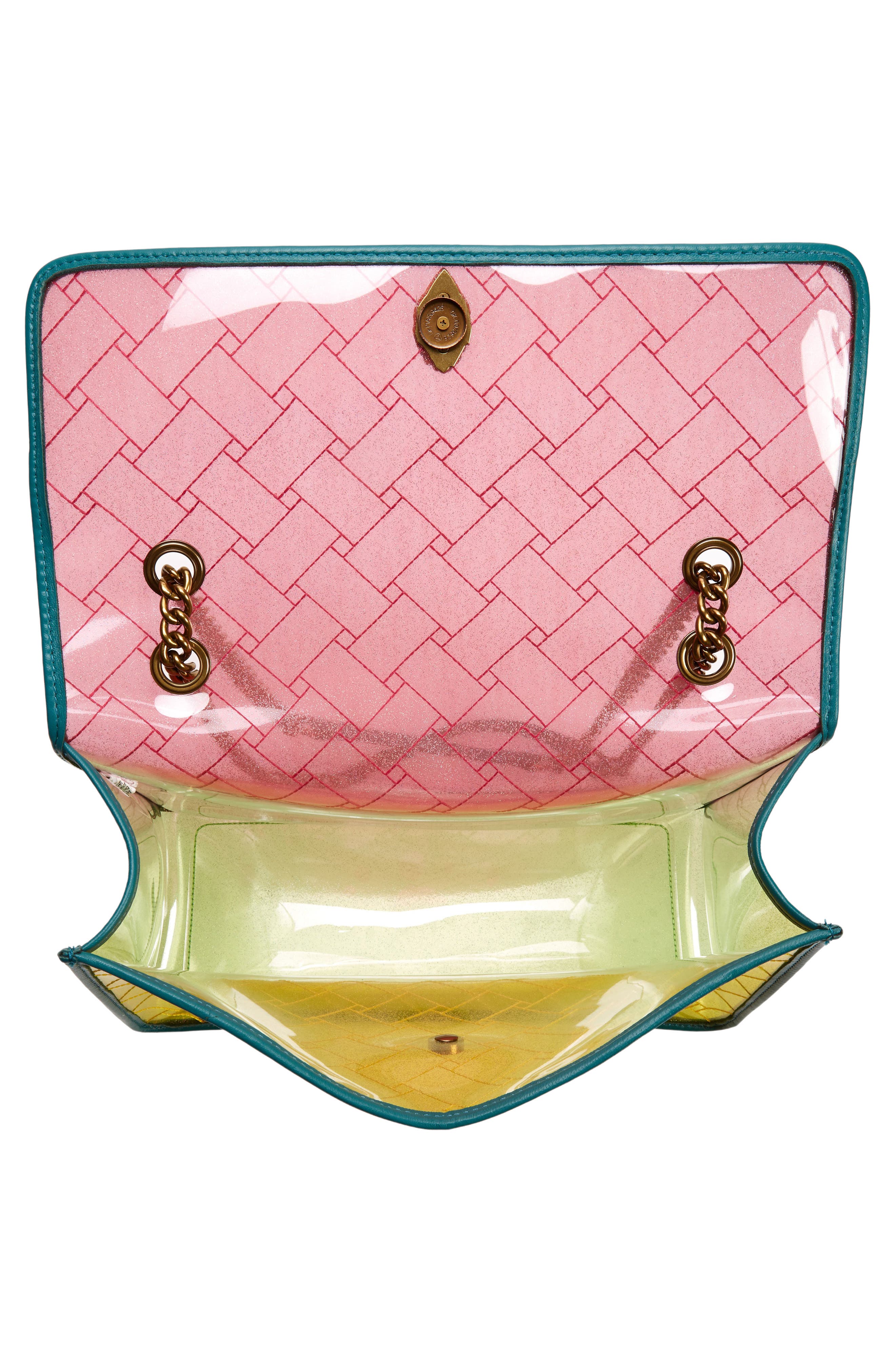 Kurt Geiger London XXL Kensington Vinyl Convertible Shoulder Bag, Alternate, color, 