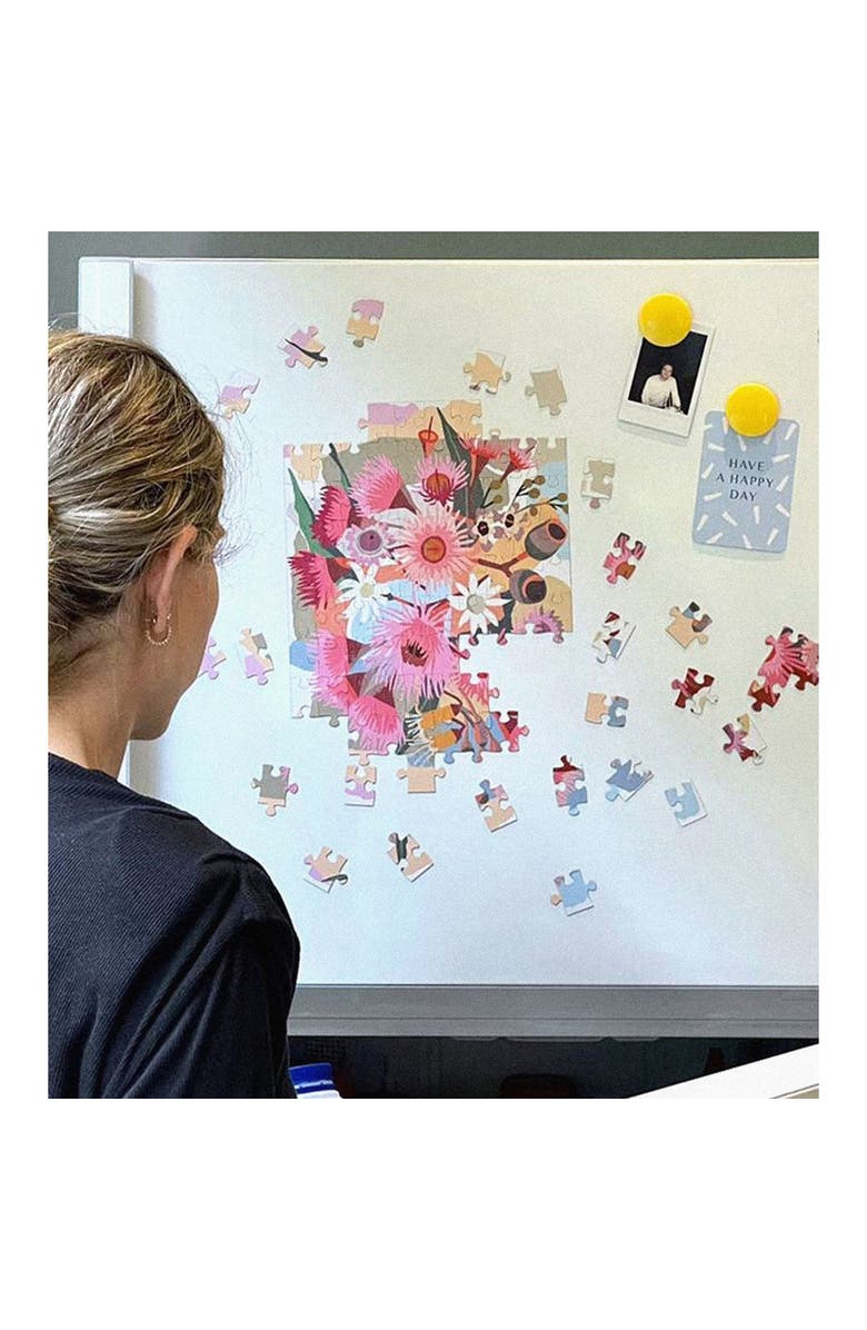 Journey of Something Flowering Gum, 100 Piece Magnetic Art Puzzle, 11.4 x 8.3 Inches, Alternate, color, Multicolored