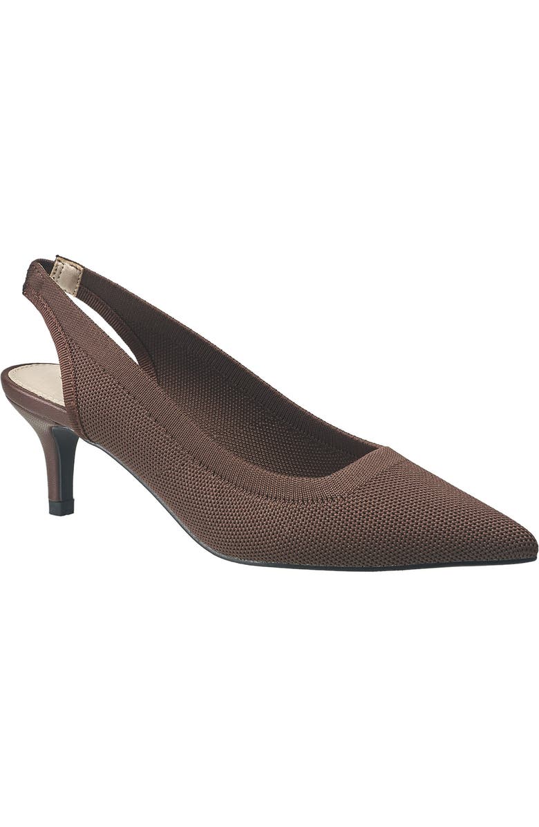 French Connection Viva Slingback Heel, Main, color, Choco