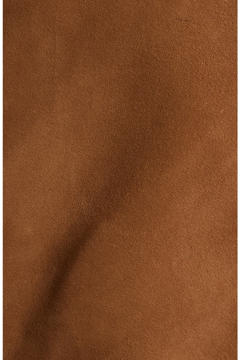 Quynn Suede Jacket, Alternate, color, DARK CAMEL