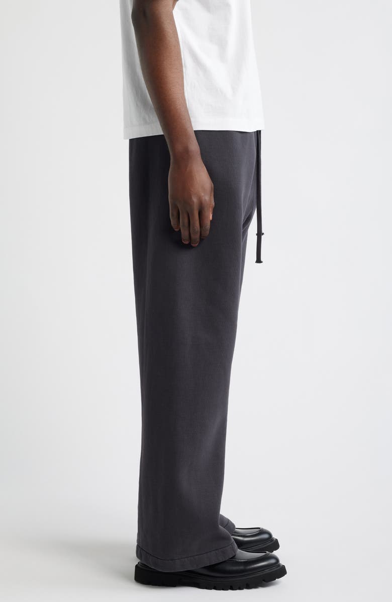 Fear of God Essentials Signature Flare Sweatpants, Alternate, color, Concrete/Dark Concrete Heather