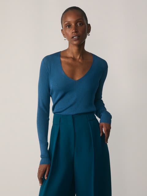 Roslin Stretch Knit Top