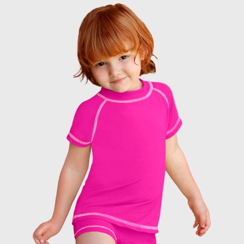 Baby Girls UPF 50+ Short Sleeve Rashguard (Baby)