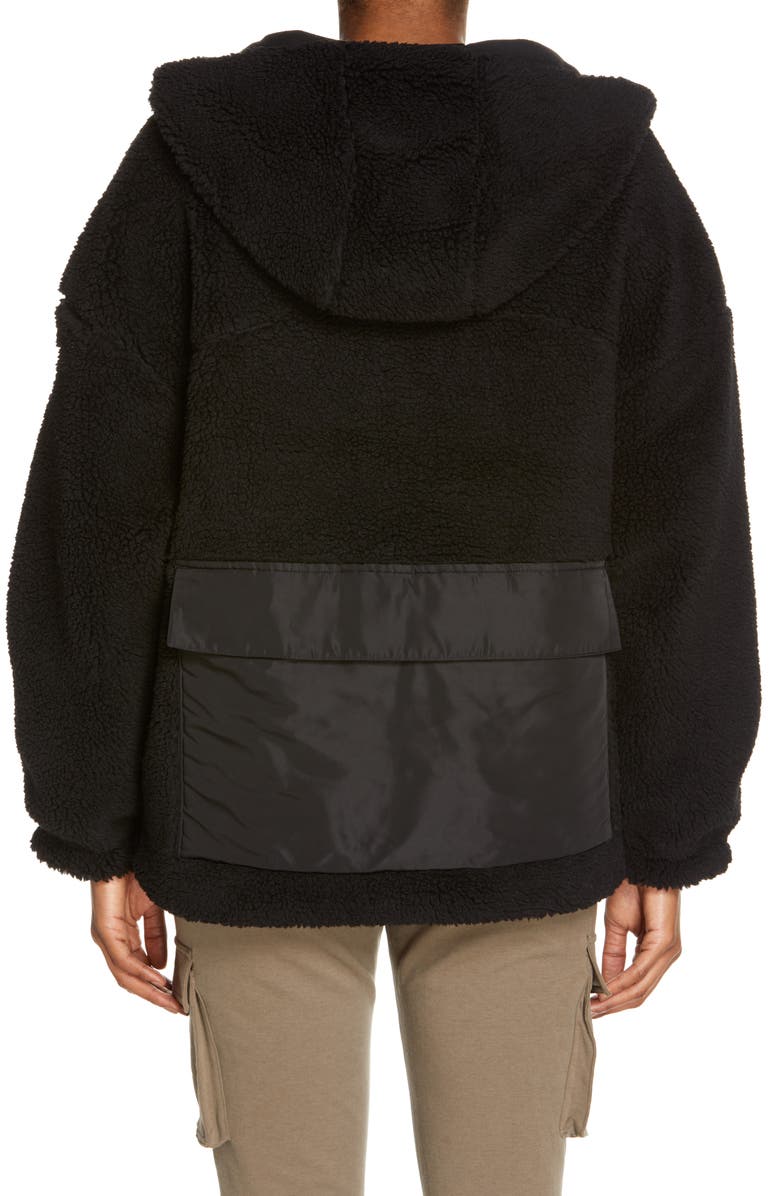 Alo Chill Faux Fur Full Zip Jacket, Alternate, color, 